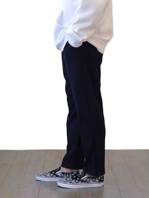 LA MOND TWEED KNIT PANT - D.Navy