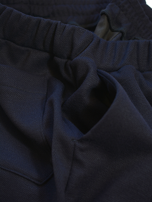 LA MOND TWEED KNIT PANT - D.Navy
