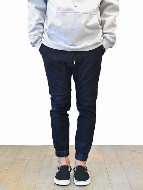 ZANEROBE SURESHOT JOGGER Black Denim Wash