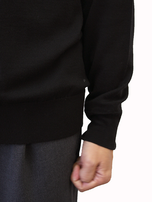 John Smedley 日本限定企画 24G CREW SWEATER Black