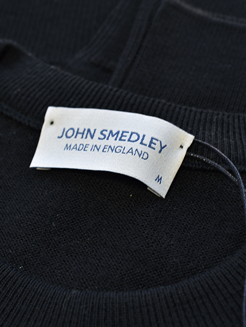 John Smedley 日本限定企画 24G CREW SWEATER Black
