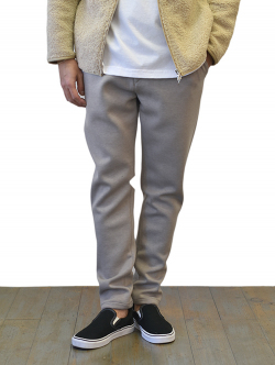 SERGEANT ダンボールニット シャーリングパンツ（61513） - Beige