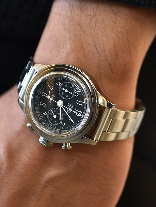 VAGUE WATCH 2 EYES AG クロノグラフ BLACK