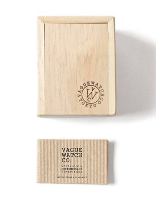 VAGUE WATCH 2 EYES AG クロノグラフ BLACK