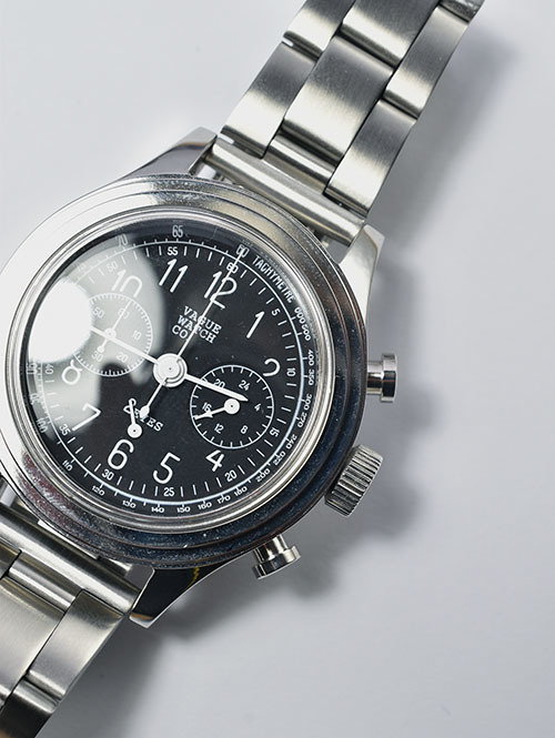 VAGUE WATCH 2 EYES AG クロノグラフ BLACK