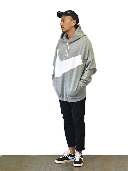 NIKE TECH SWOOSH PULLOVER HOODIE ビッグスウォッシュ を通販 | ETOFFE