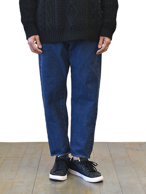 LA MOND MIDDLE WIDE TAPERED DENIM