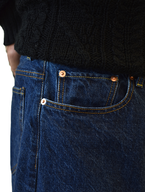 LA MOND MIDDLE WIDE TAPERED DENIM