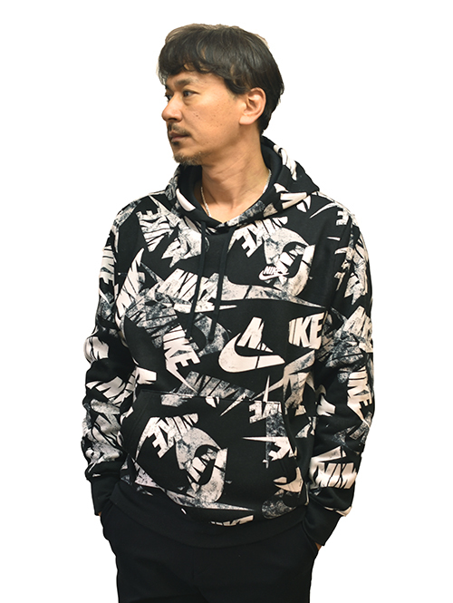 NIKE Essential Print Pullover Hidie