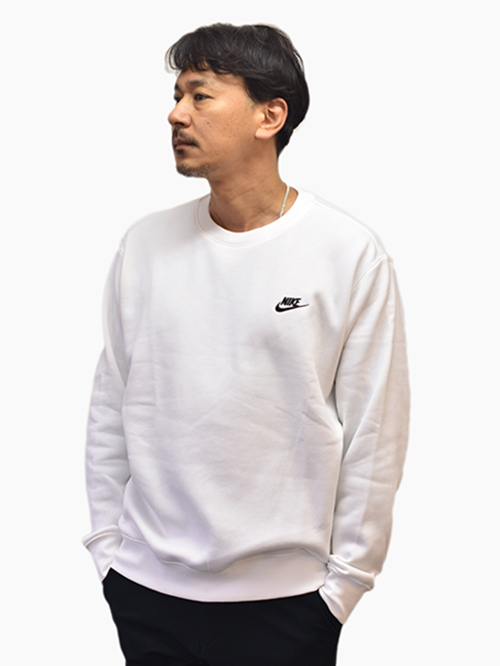 NIKE Essential Crewneck White