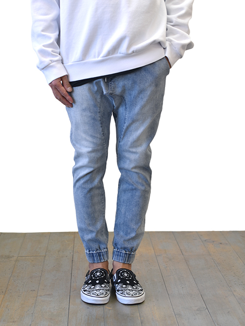 ZANEROBE Sureshot Denim jogger Mid Blue ジャパンモデル