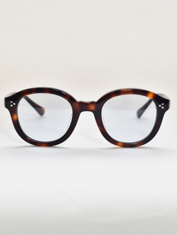Turn me On New Sunglass Boston Type (HAVANA BROWNフレーム/L.BLUEレンズ)