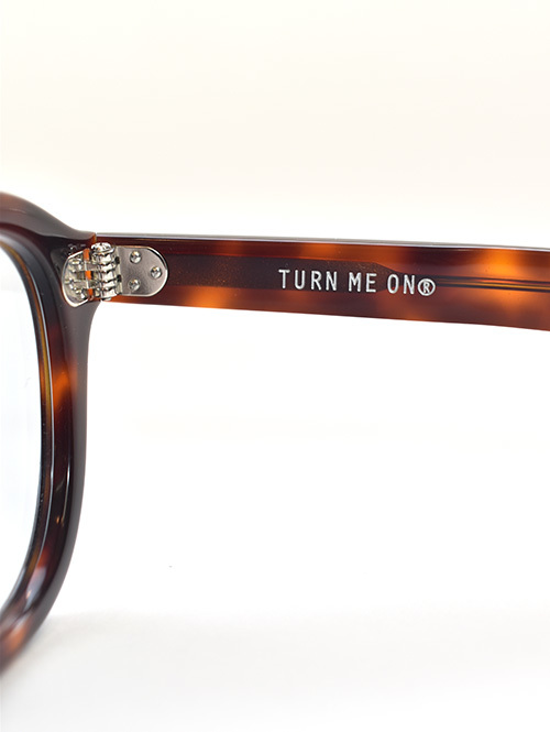 Turn me On New Sunglass Boston Type (HAVANA BROWNフレーム/L.BLUEレンズ)