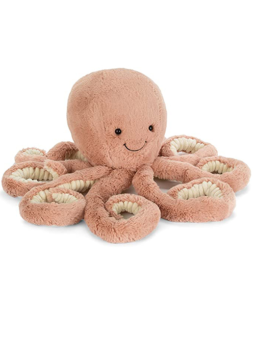 【Sサイズ / 23cm 】JELLYCAT Odyssey Odell Octopus Little(S / リトルサイズ) 23㎝ タコの縫いぐるみ たこ