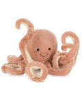 【Sサイズ /  23cm 】JELLYCAT　Odyssey Odell Octopus Little（S / リトルサイズ)　23㎝　タコの縫いぐるみ　たこ