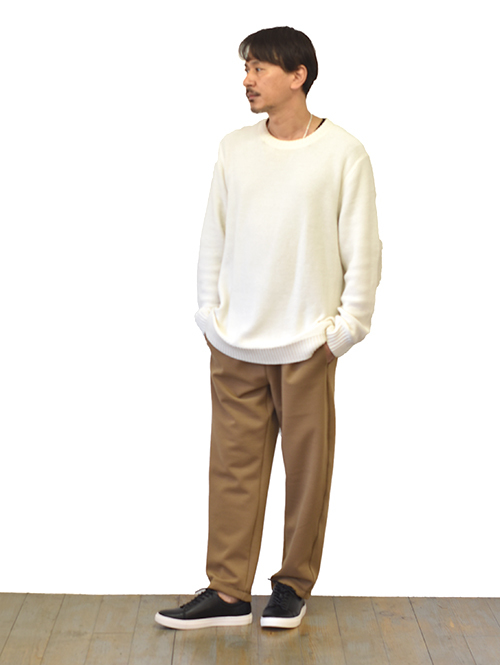 LA MOND MILANO RIB PANT - Camel