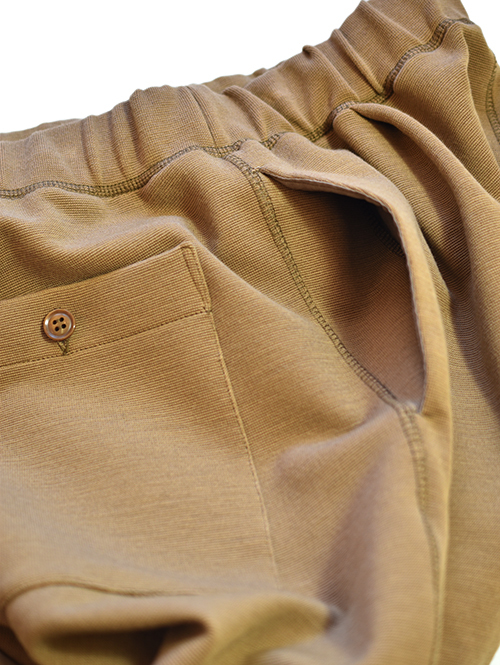 LA MOND MILANO RIB PANT - Camel