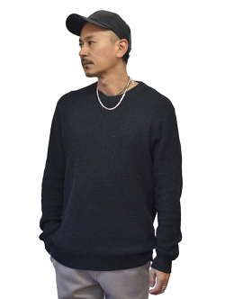 HEDGE KNITTED SWEATER Granite Mel