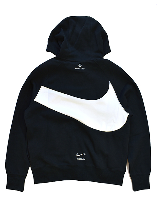 NIKE TECH SWOOSH PULLOVER HOODIE BK