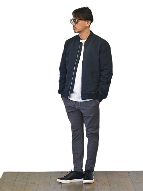 ELVINE REX Bomber jacket Dk Night Sky