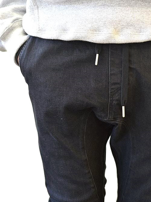 ZANEROBE SURESHOT JOGGER Black Denim Wash