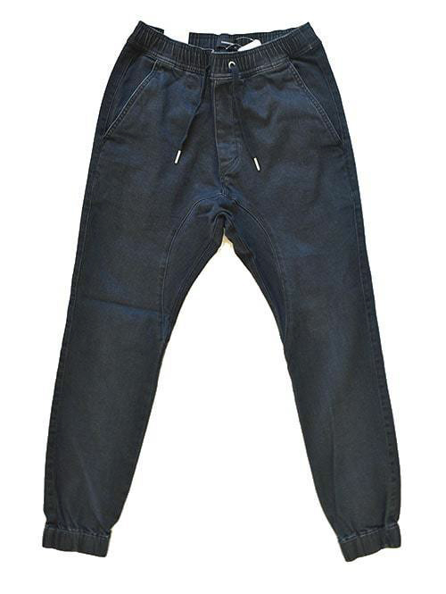 ZANEROBE SURESHOT JOGGER Black Denim Wash