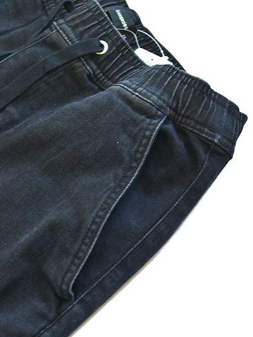 ZANEROBE SURESHOT JOGGER Black Denim Wash