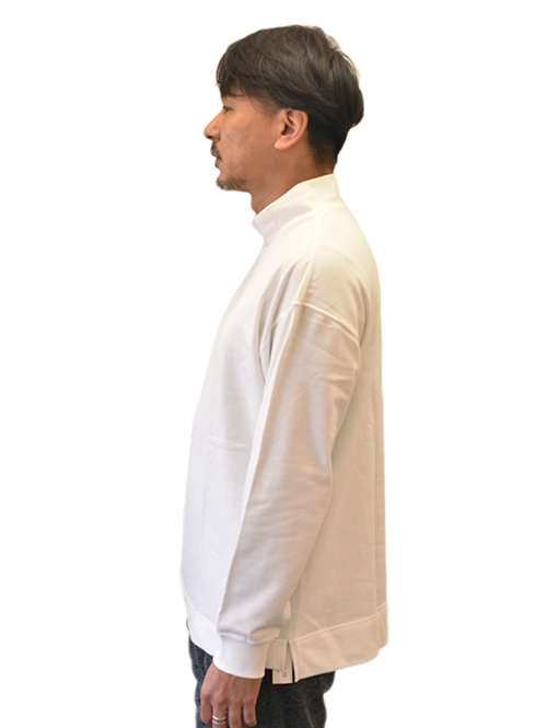 SERGEANT ハイネック ロングスリーブ White
