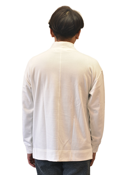 SERGEANT ハイネック ロングスリーブ White