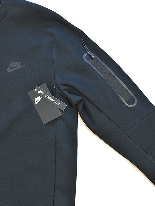 NIKE TECH FLEECE CREW BLK CU4506-010
