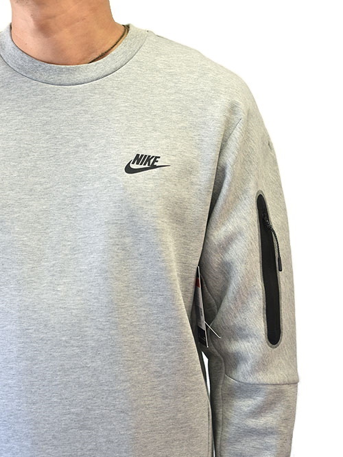 NIKE TECH FLEECE CREW　GREY　CU4506-063