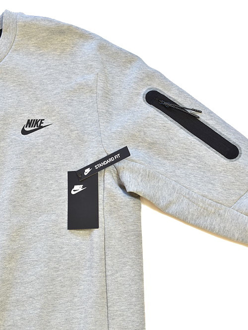 NIKE TECH FLEECE CREW　GREY　CU4506-063