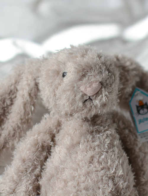 Jellycat Bashful Curlie  Bunny Medium_BAS3CUR カーリー バニー