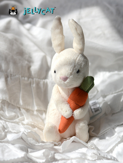 Jellycat Bobbi Bunny With Carrot ニンジンを持ったうさぎ