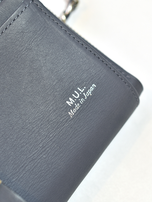 M.U.L Leather チェーン ストラップ ウォレット ショルダーバッグ