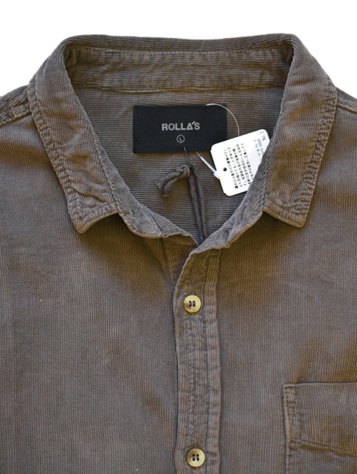 Rolla's Work Cord Shirt Brown