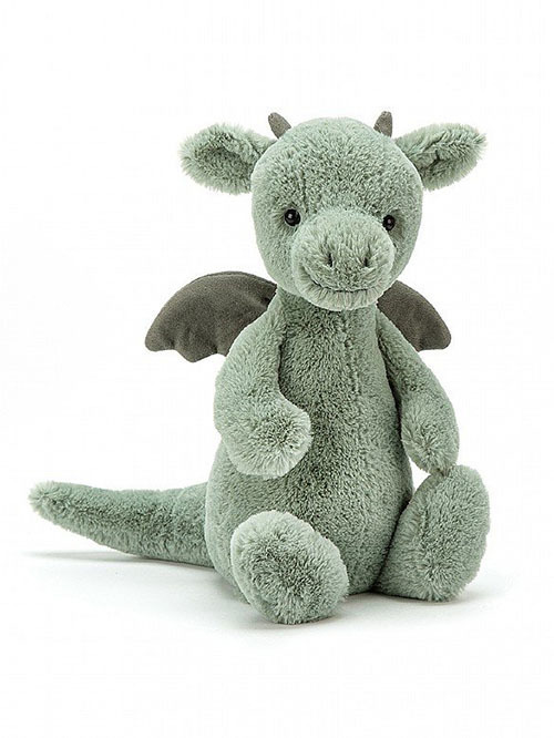 【Mサイズ 】Jellycat Bashful Dragon バシュフル ドラゴン　　BAS3DGN