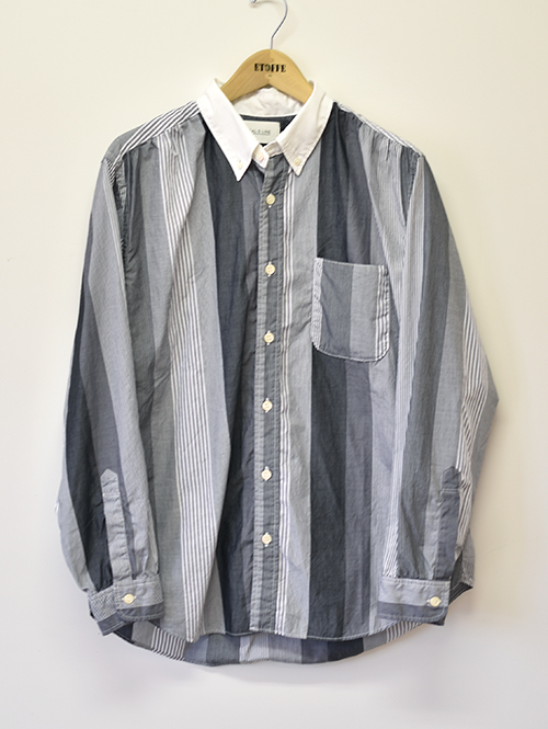 CAL O LINE MULTI STRIPE BD SHIRT　Black