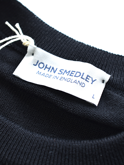 John Smedley 日本限定  メンズ 24G 長袖 クルーネックニット　S4577