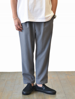 LA MOND RAYON TAPERED PANT - Grey