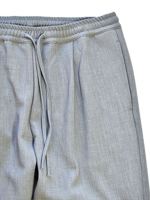 LA MOND RAYON TAPERED PANT - Grey