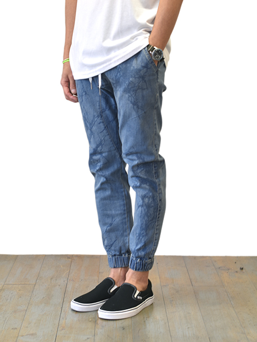 ZANEROBE Sureshot Denim Jogger Blue Marble