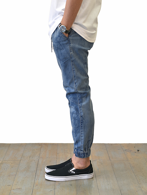 ZANEROBE Sureshot Denim Jogger Blue Marble