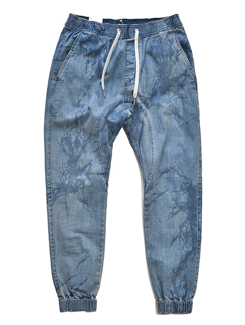 ZANEROBE Sureshot Denim Jogger Blue Marble