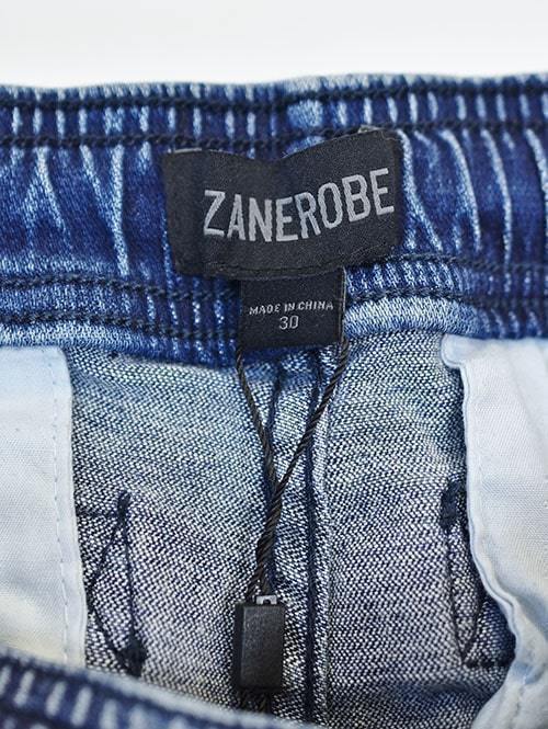 ZANEROBE（ゼインローブ日本モデル） Sureshot Denim jogger Mid Blue