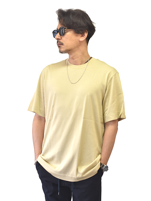 ELVINE Mercerized Jersey Knit Tee Powder