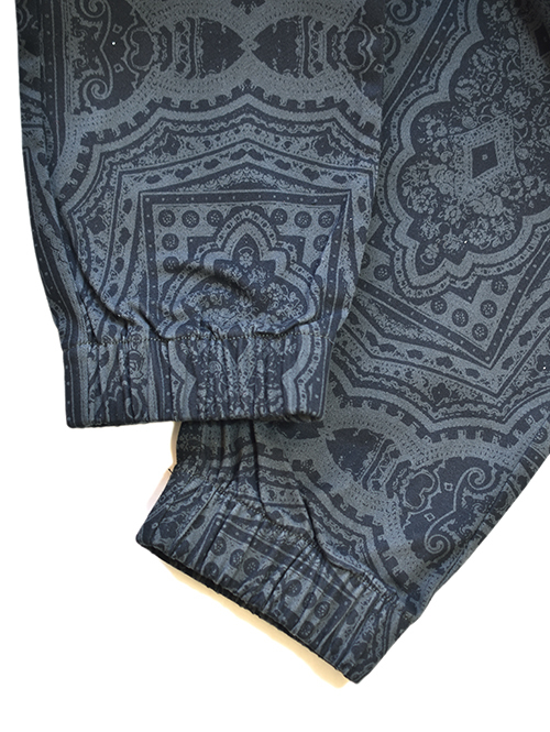 ZANEROBE BANDANA Sureshot Jogger Pant バンダナ柄 Dk.Grey / Black