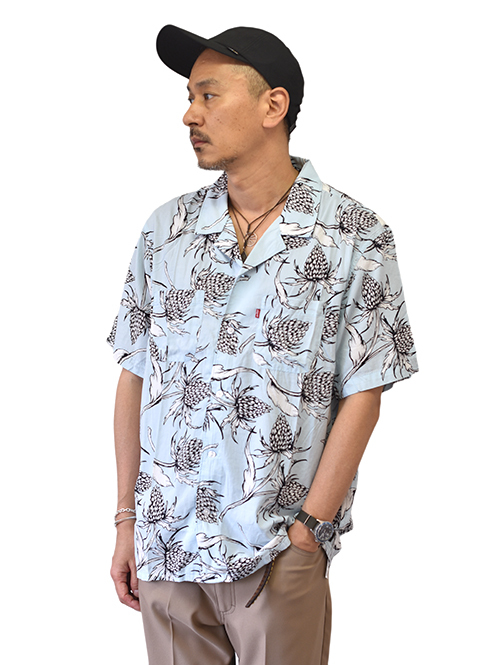USA Levi's アメリカ直輸入 リーバイスアロハシャツ オープンカラーシャツ