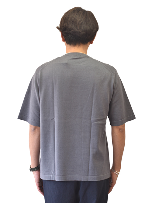 最高級 コットン ニット Tシャツ JOHN SMEDLEY（ジョンスメドレー