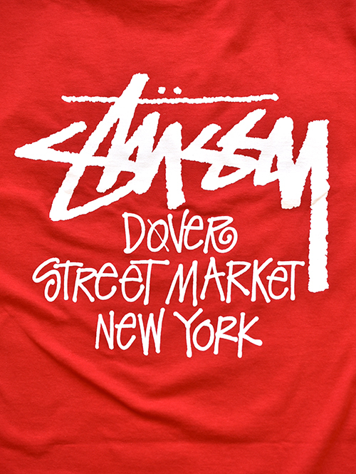STUSSY STOCK DSM N.Y Tシャツ Red